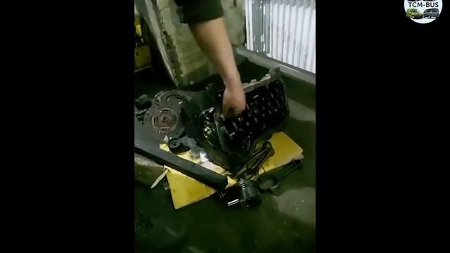 Ремонт дизельного двигателя Volkswagen Transporter T4 1.9 ABL смотреть онлайн