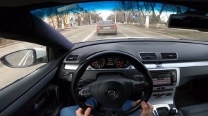 POV Тест Драйв от первого лица Volkswagen CC R-line 2.0
