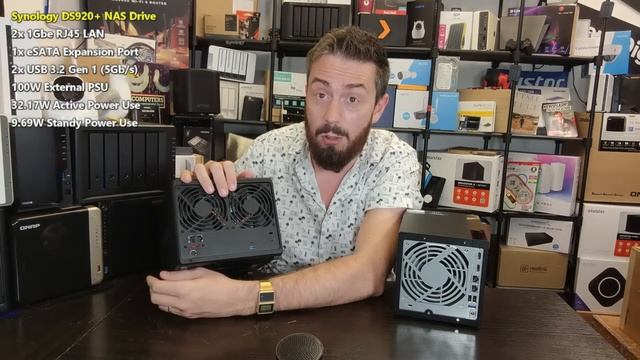 QNAP TS-453E vs Synology DS920+ NAS 4 Bay Comparison смотреть онлайн