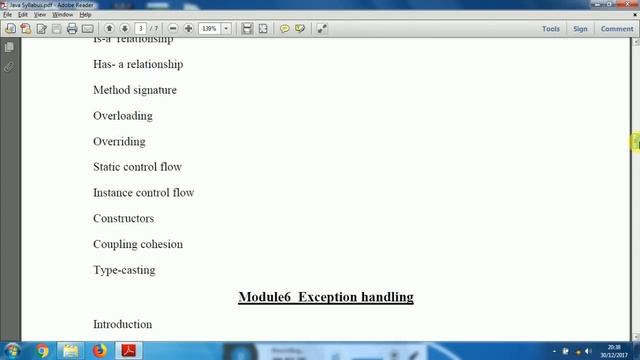 Core Java Full Syllabus