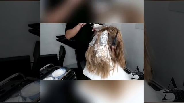 ОКРАШИВАНИЕ ВОЛОС БАЛАЯЖ ШАТУШ ОМБРЕ