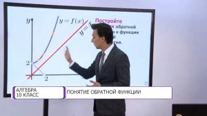 Алгебра и начала анализа. 10 класс. Понятие обратной функции /05.10.2020/