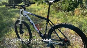 one of the lightest hardtail mtb - Cannondale Flash HI-MOD 2 carbon 2011 - walkaround