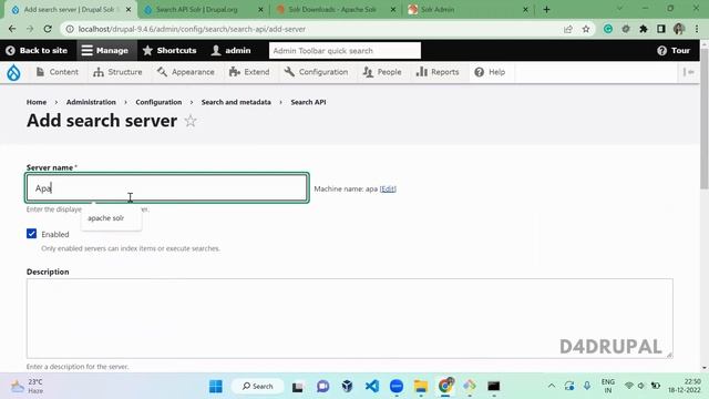 Integrate Drupal with Apache Solr in Drupal 9 | D4Drupal
