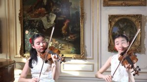 Hina and Fiona Khuong-Huu play Navarra Op.33 by P. de Sarasate