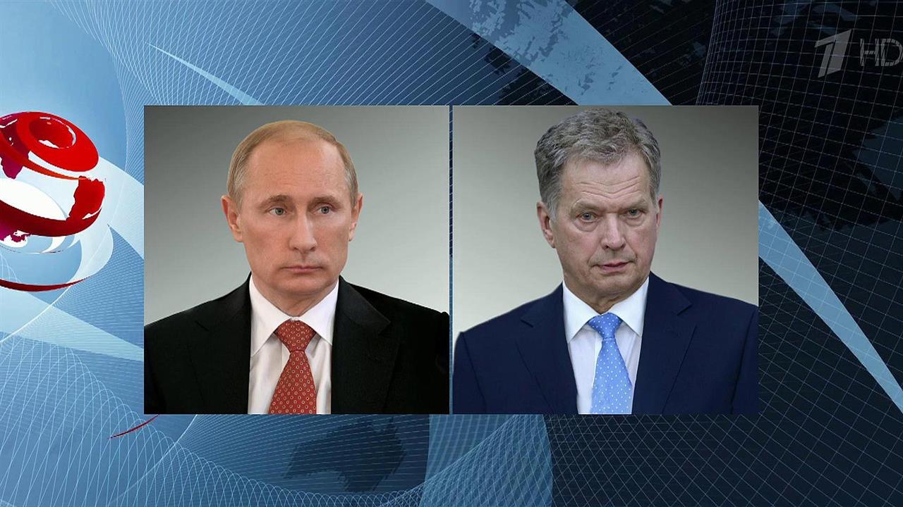 Владимир Путин провел телефонные переговоры с президентами Финляндии и Киргизии