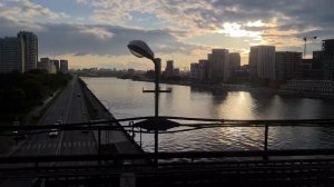 Московское метро | Станция Технопарк | Метро выходит на поверхность