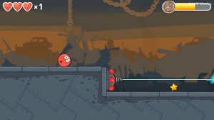 Красный Шарик Против ОПАСНЫХ Квадратов! Приключения красного ШАРИКА на Мрачной Фабрике