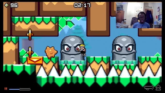 Mutant Mudds Deluxe Playthrough Part 1 | World 1 смотреть онлайн