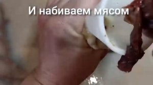 Рецепт конской колбасы//вкусно и просто