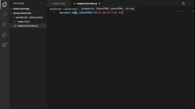 Run JavaScript in various ways | write JavaScript in VS Code