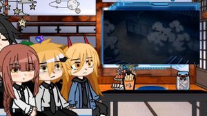 Chainsaw man react to Kamado Nezuko |Gacha Club|