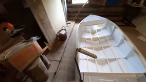 Лодка из ПВХ пластика (внутренняя отделка). Часть 2.