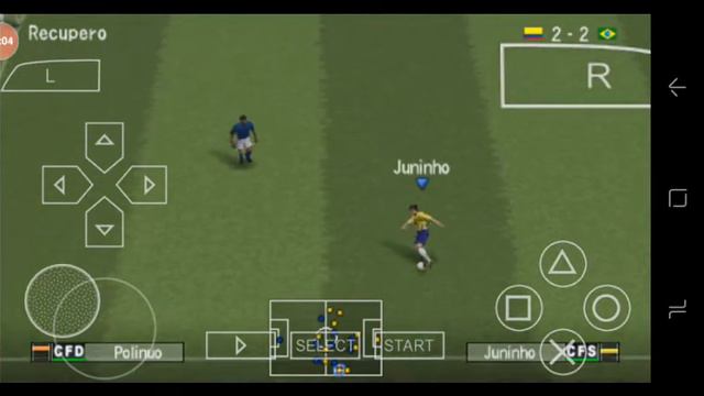 ( GAMEPLAY PES 6 PPSSPP ANDROID ) смотреть онлайн