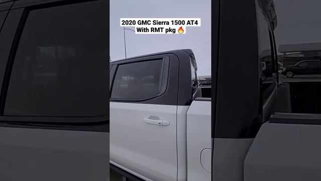 2020 GMC Sierra 1500 AT4 with RMT package ?