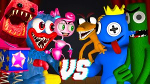 РАДУЖНЫЕ ДРУЗЬЯ vs ПРОДЖЕКТ ПЛЕЙТАЙМ (Роблокс 3D Анимация Rainbow Friends Project Playtime 3 Аниме)