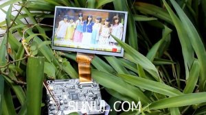 7" high brightness lcd display  sunlight readable lcd monitor outdoor test