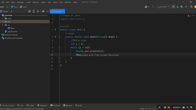 Loops in Java | Quick Tutorial | Example Code #forloop #whileloop #dowhileloop #loops