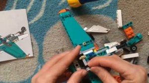 LEGO technic. Самолёт. Собираем Лего.