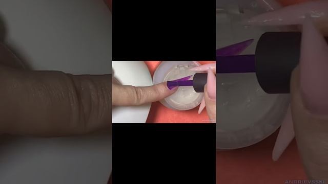 Сиреневый маникюр самой себе смотреть онлайн