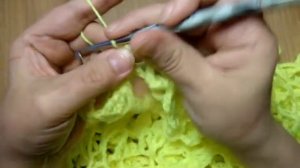 Вязание крючком. АЖУРНАЯ ПЕЛЕРИНА.  Crochet. DELICATE DRAPE.  часть 4.