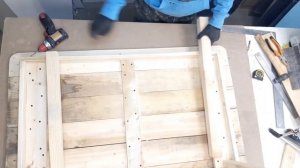 DIY Pallet Table / Стол из Поддонов Как Сделать