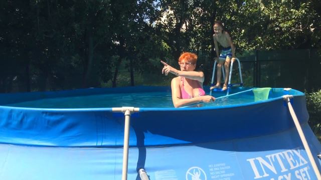 Каркасный бассейн своими руками!!! Тестим!!! Часть 3 смотреть онлайн