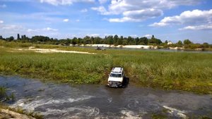 Toyota FJ Cruiser по следам подготовленных внедорожников 4x4 off-road
