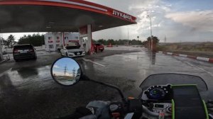 Попал под дождь