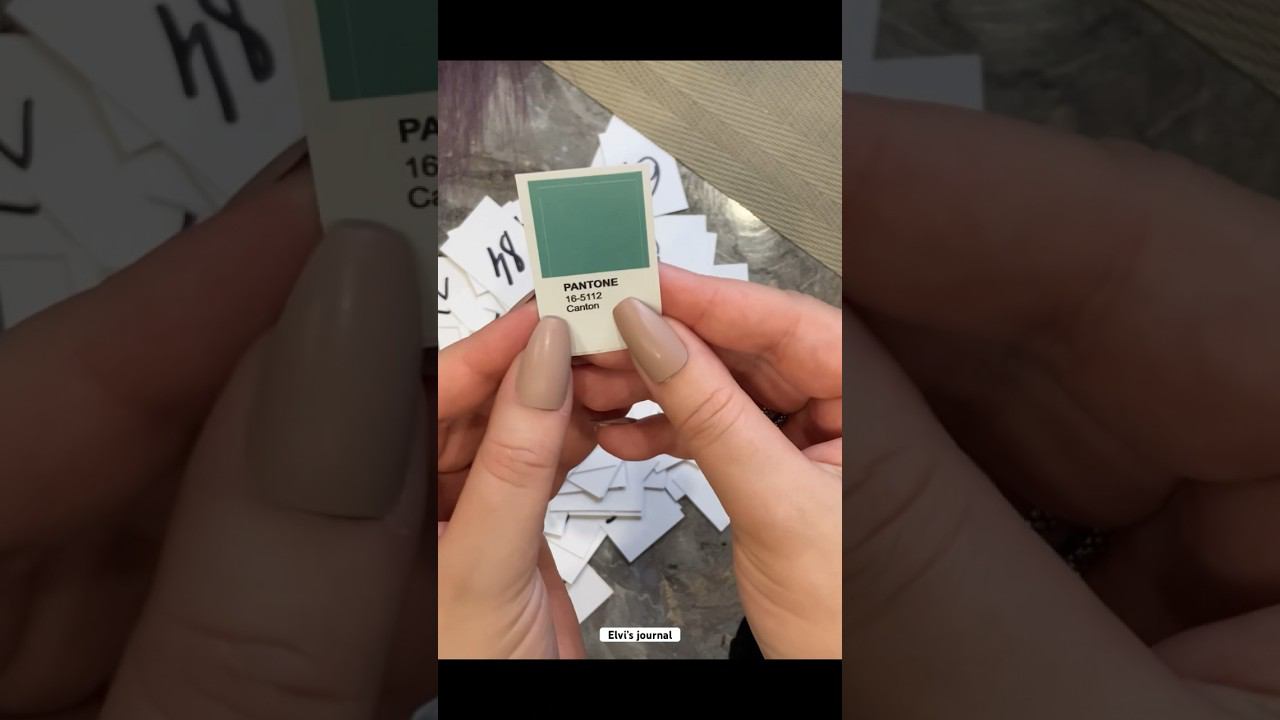 Random color ♂️ what № next? | ASMR Mini Journal | #asmr #minijournal #trending #scrapbooking смотреть онлайн