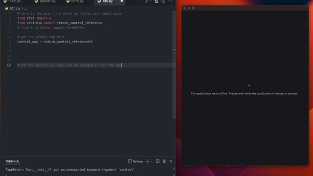 Python Tutorial DataTable Using Flet