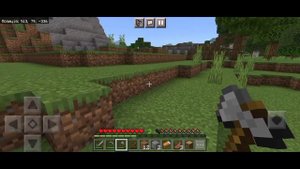 Выживание на телефоне в Minecraft Bedrock Edition (1.19) лестплей #1 Ванилла