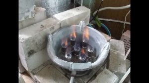 Мощная газовая горелка для Вока и Казана ( 18 кВт., природный газ)