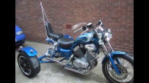 THE BEST CUSTOM BIKES. YAMAHA XV VIRAGO. TRIKE. TURBO.  Лучшие кастом-байки. Ямаха Вираго.