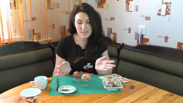 Красим яйца к пасхе Украшение в технике декупаж смотреть онлайн