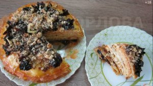 Восхитительно вкусный закусочный Блинный Пирог. Пальчики оближешь!