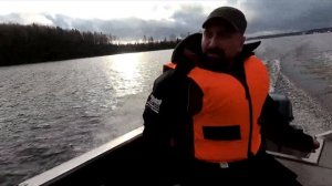 Выборг. Лодка  BESTER 420 (обкатали мотор ) перезалив в 4к