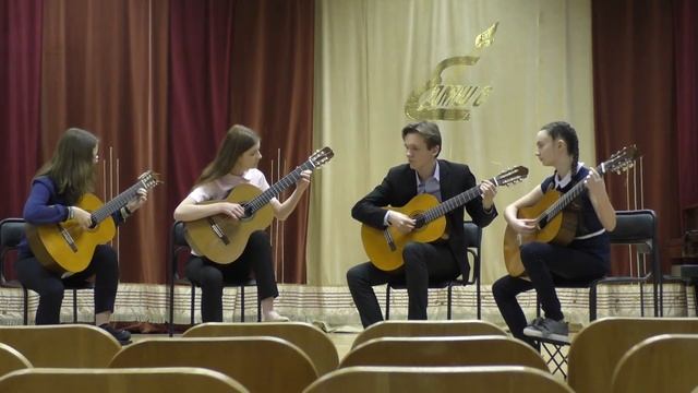 Ансамбль "Expressive Guitars" г. Екатеринбург - Севильяна смотреть онлайн