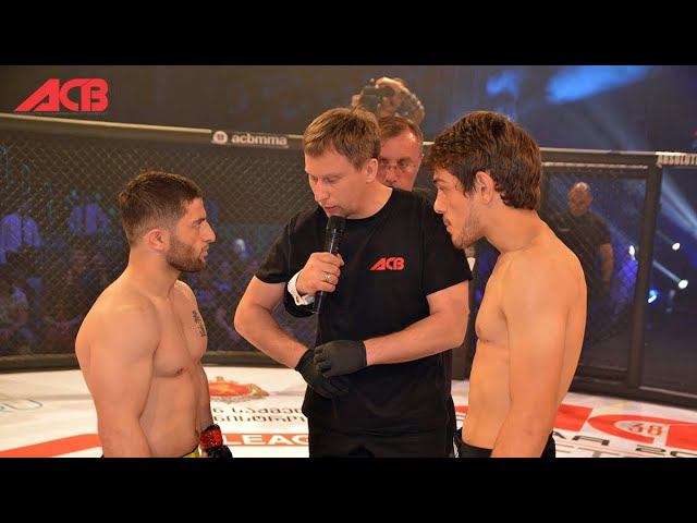 Сосо Нижарадзе vs. Георгиос Кечагиас | Soso Nizharadze vs. Giorgos Kechagias | ACB 35 смотреть онлайн