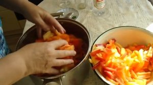 Лечо из помидоров и перца Заготовки на зиму\\  Проще не бывает