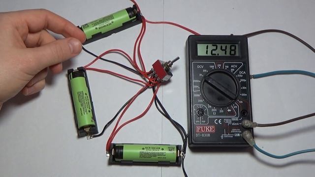 18650 + TP4056 параллельное и последовательное соединение смотреть онлайн