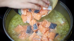 Финский суп из лосося со сливками