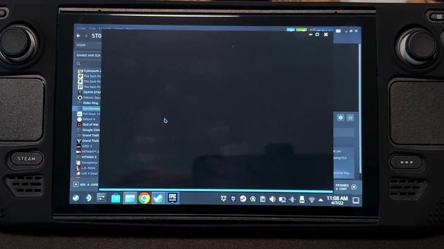 How to install game launchers on the Steam Deck  microSD card access