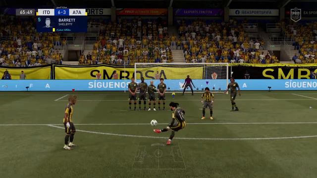 FIFA 21 Pro Club Free Kick #1