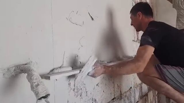 Механизированная штукатурка стен смотреть онлайн