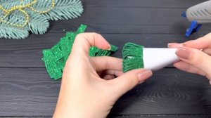 Ободок ЁЛОЧКА Новогодняя елка своими руками Новогодний декор