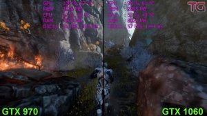 GTX 1060 3GB vs GTX 970 4GB Test in 7 Games