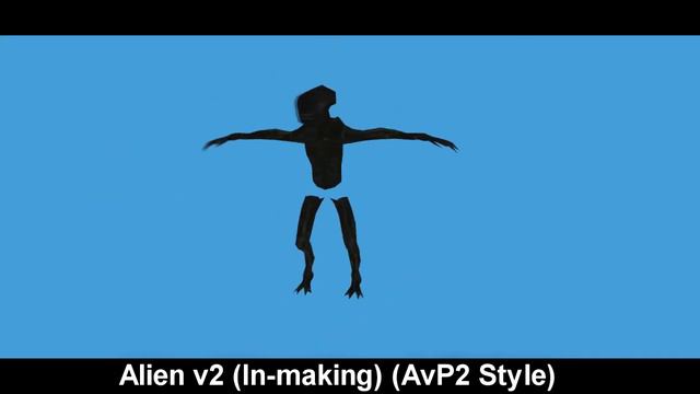 Alien Low Poly 3D model смотреть онлайн