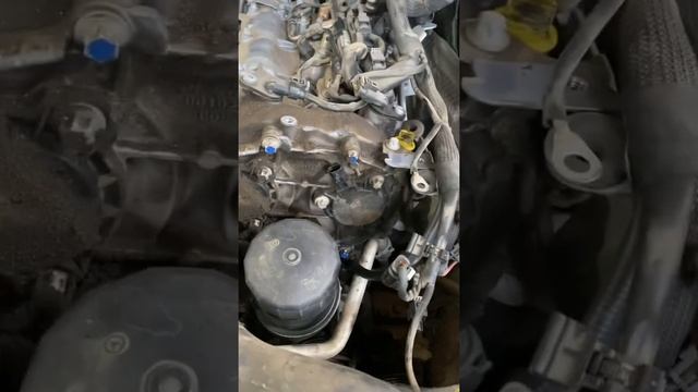 Mercedes E300 Двигатель М276 переуплотнение лобовых крышек ГБЦ.