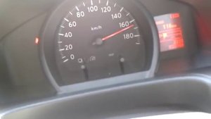 NISSAN NV200 Speed Test 180 km/h